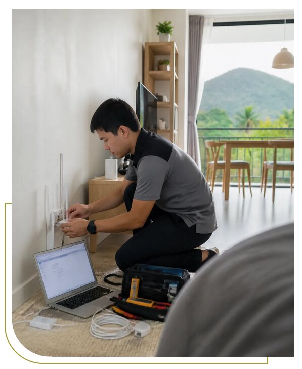 Подключение интернета на Пхукете для клиентов из Тихвина